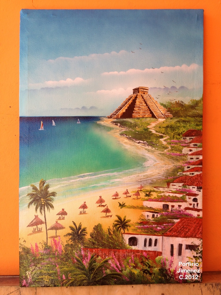 Mayan temple Chichén itzá